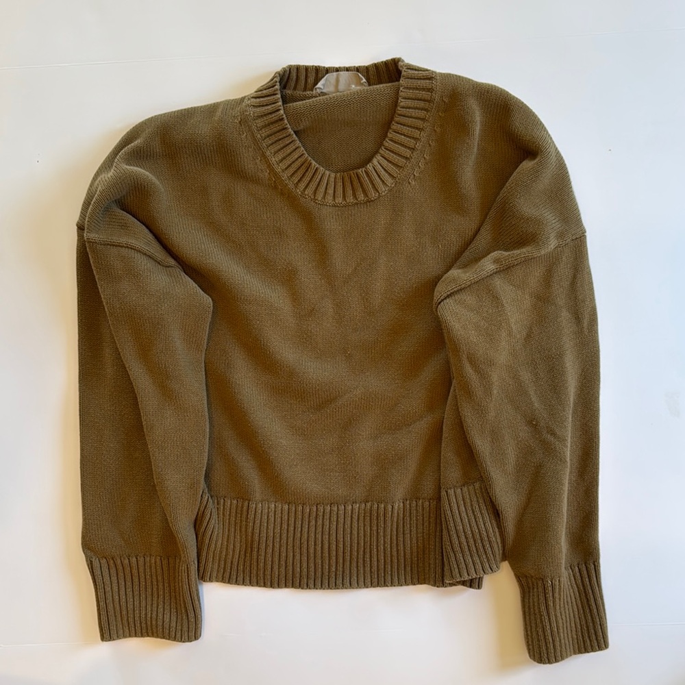 Olive Green Women's Sweater
